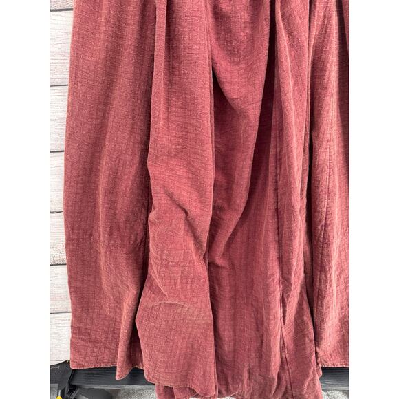 Torrid Festi Open Tie Back Maxi Dress Womens 3X Red Burgundy NEW - Picture 5 of 13